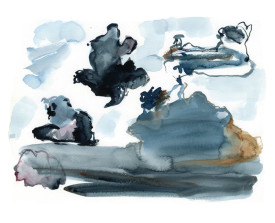 Wolkenlucht, Zaandam . 2001 . 30x40