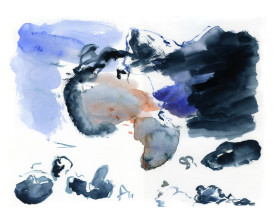 Wolkenlucht, Zaandam . 2001 . 30x40