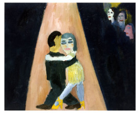 ● Buenos Aires tangopaar . 1995 . olie op linnen . 50x60 