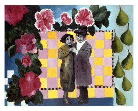 ●  Buenos Aires tangopaar . 1996 . olie op linnen . 70x90