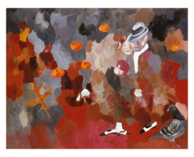 ● Tango canyengue . 1998 . olie op linnen . 110x140